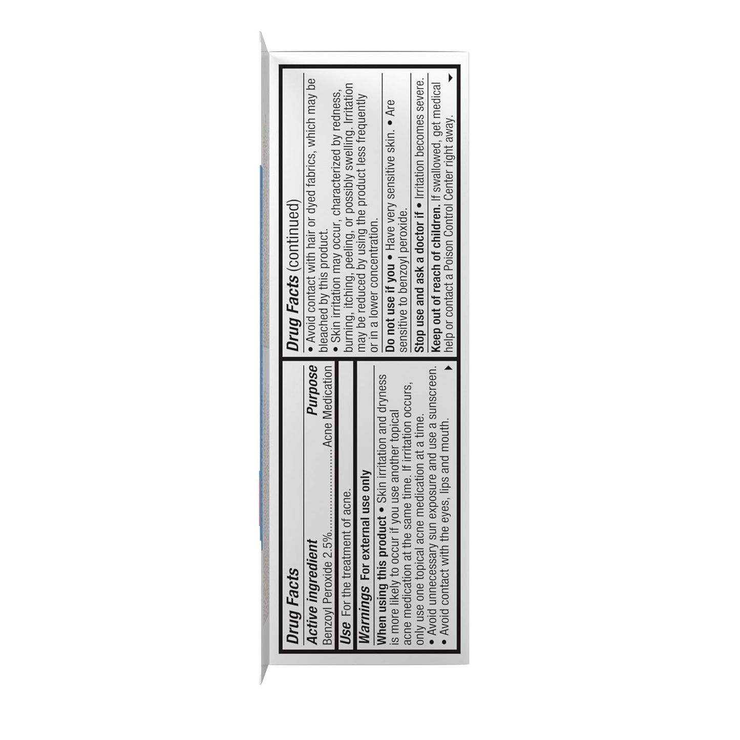 Neutrogena On-The-Spot Acne Spot Treatment Cream, 0.75 Oz | 2.5% Benzoyl Peroxide, Gentle Blemish Medicine, Acne-Prone Skin, Vanishing Formula, Clinically Proven Day-1 Results